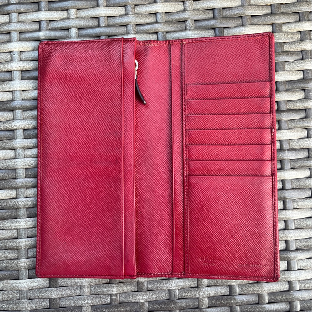 Prada Saffiano Leather Wallet - Picture 8 of 14